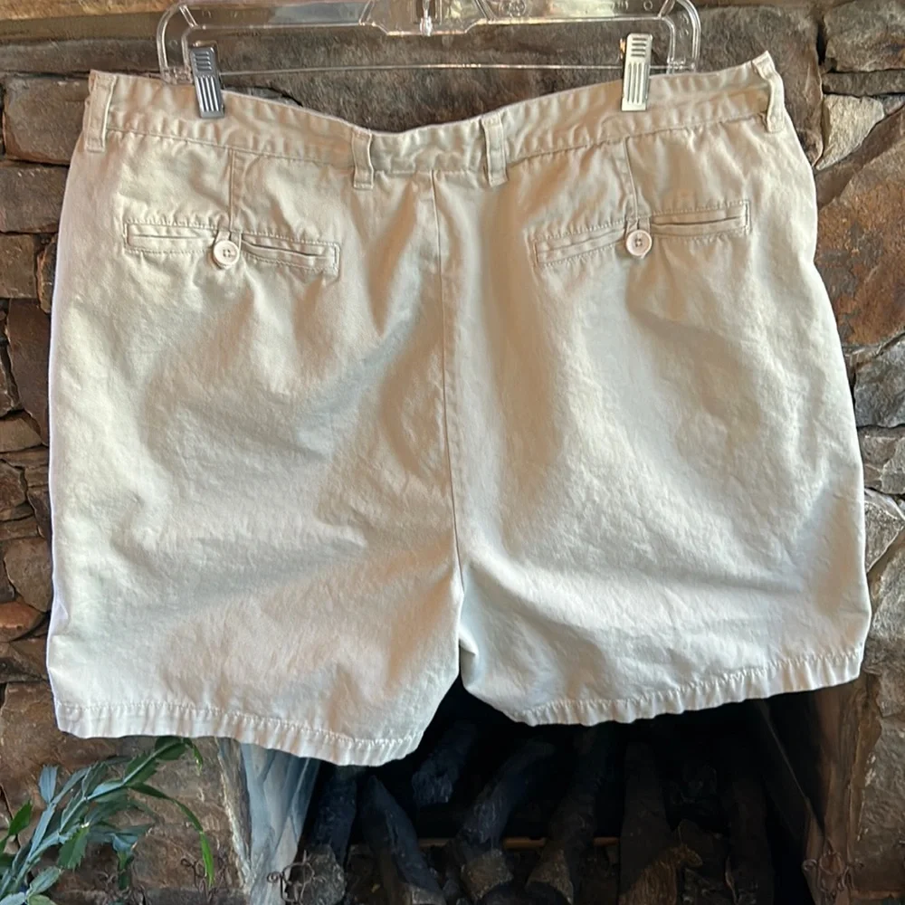 The Territory Ahead Mens size 40 Waist Light Kaki Shorts; Excellent Condition!